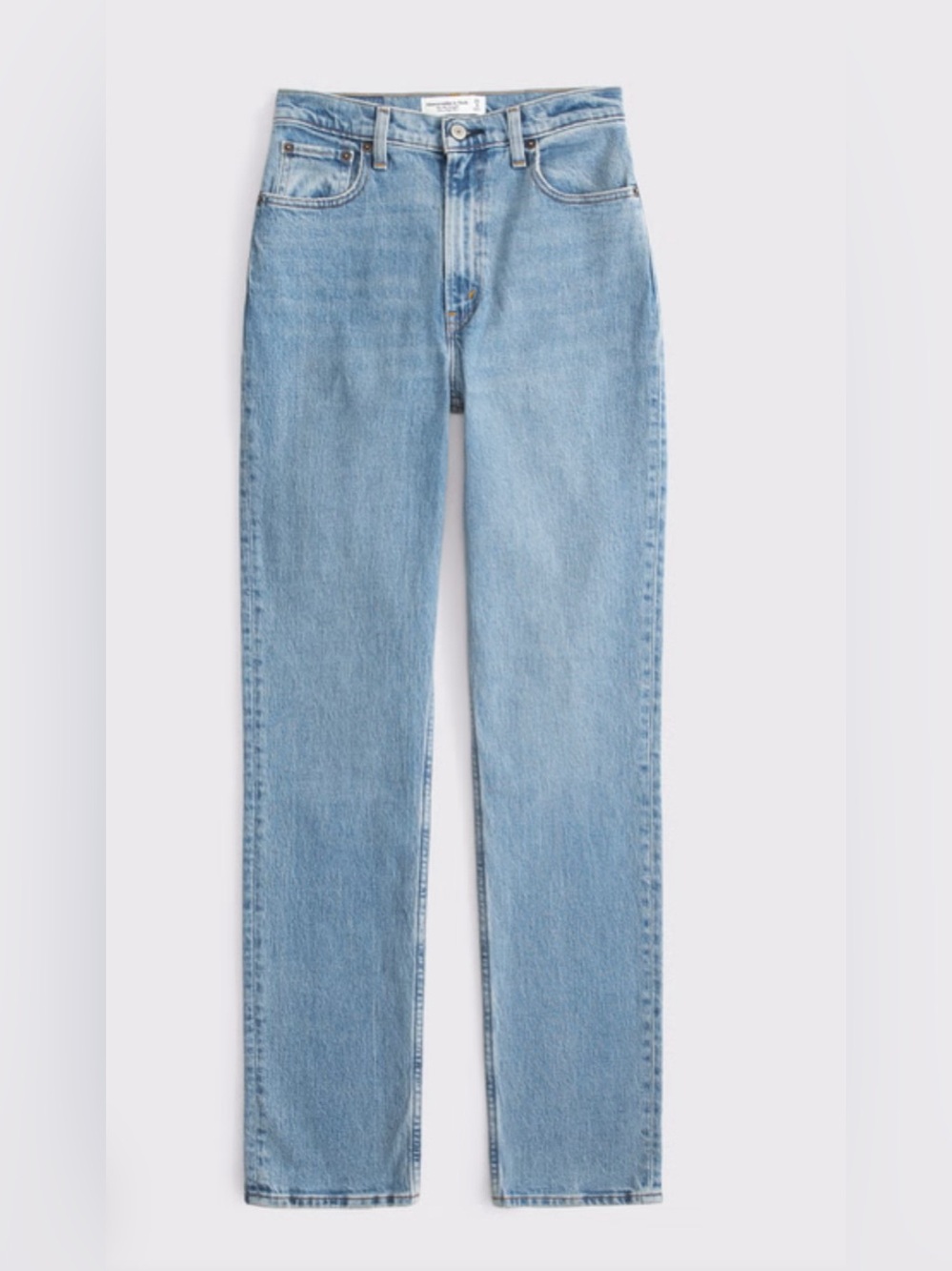 Abercrombie & Fitch Curve Love The Slim Straight Ultra High Rise Jeans size 2